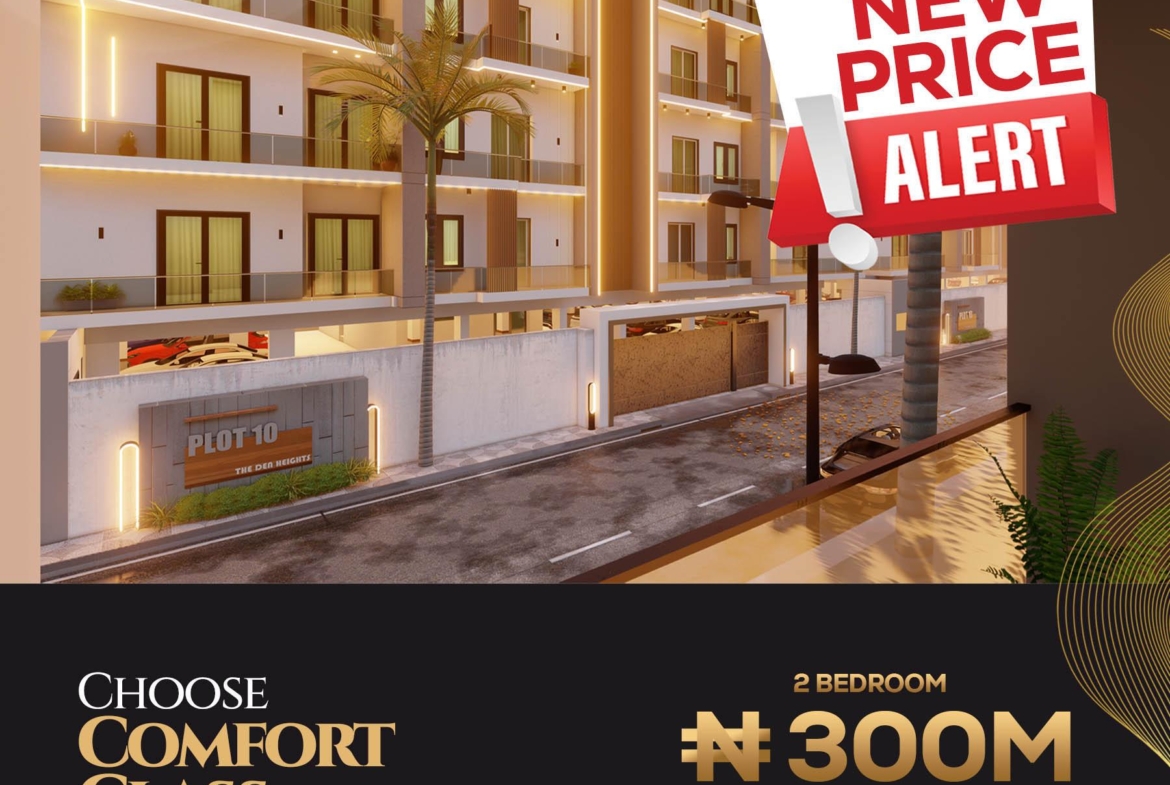 Luxury 2 & 3 bedroom apartment in Lekki phase 1